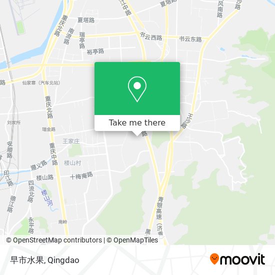 早市水果 map