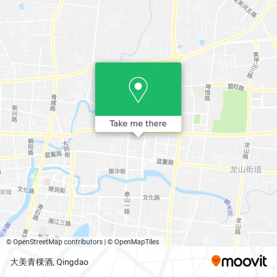 大美青稞酒 map