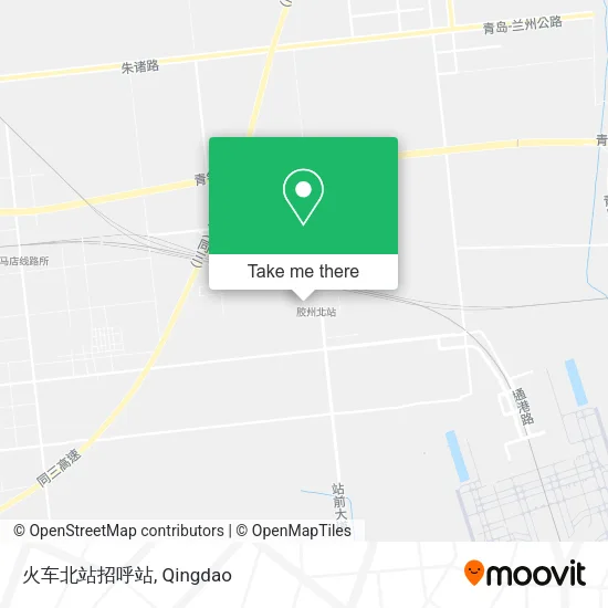 火车北站招呼站 map