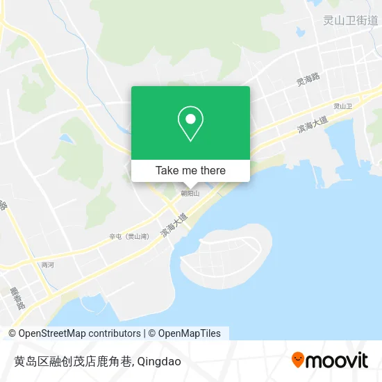 黄岛区融创茂店鹿角巷 map