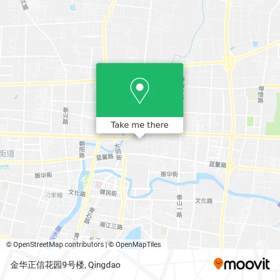 金华正信花园9号楼 map