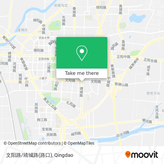 文阳路/靖城路(路口) map