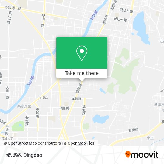靖城路 map