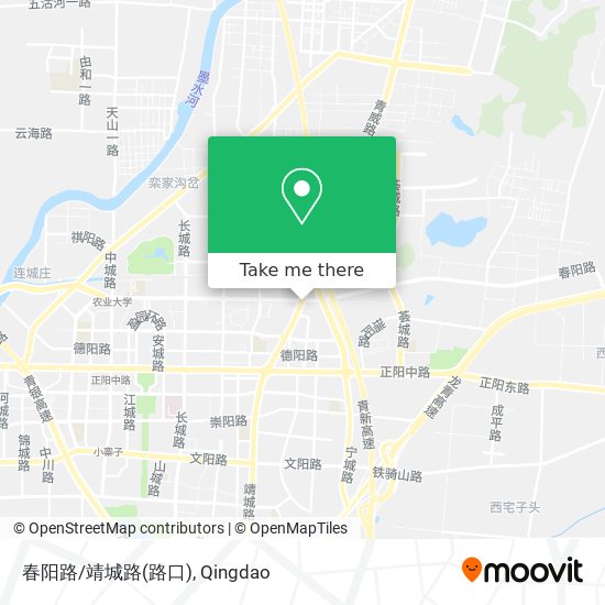 春阳路/靖城路(路口) map