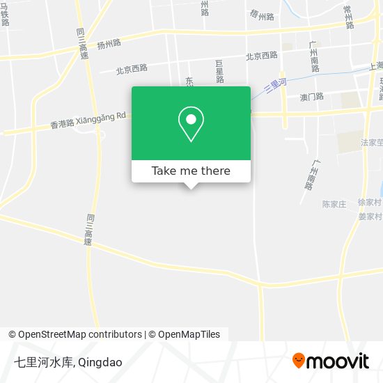 七里河水库 map