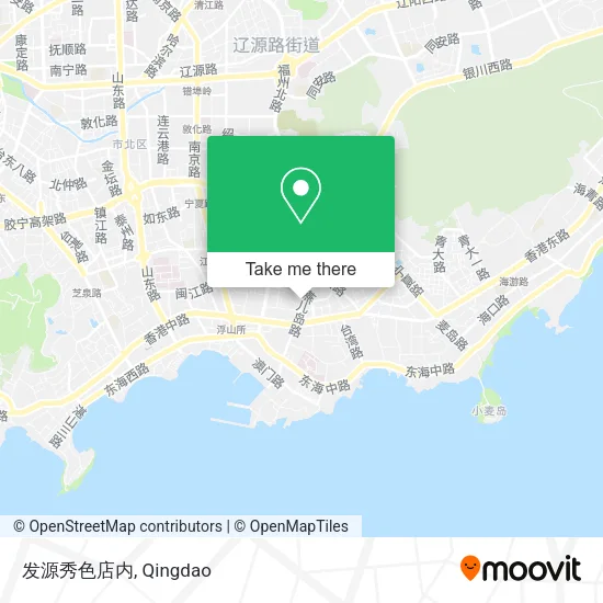 发源秀色店内 map
