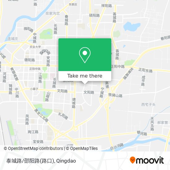 泰城路/邵阳路(路口) map