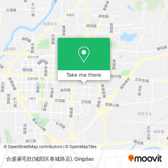 合盛涮毛肚(城阳区泰城路店) map