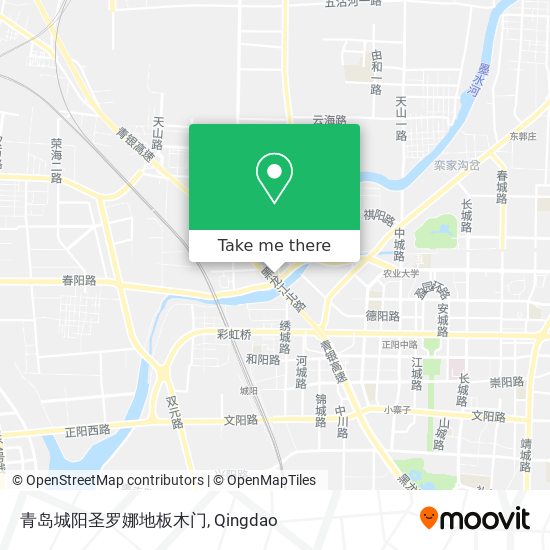 青岛城阳圣罗娜地板木门 map