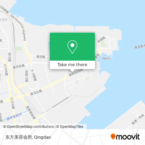 东方美容会所 map
