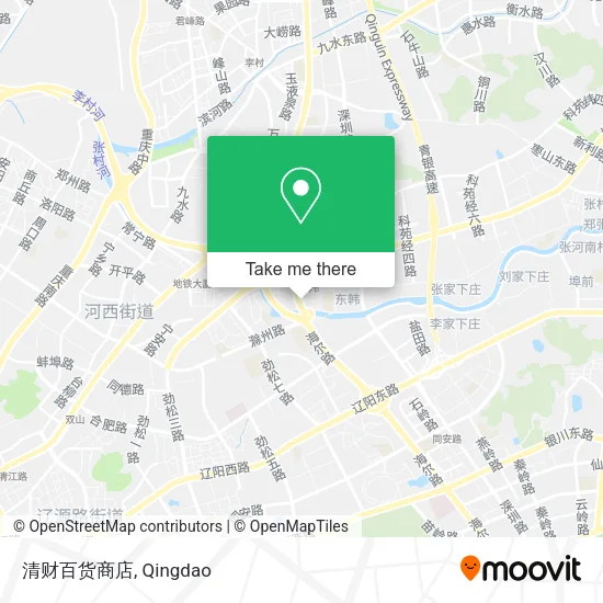 清财百货商店 map