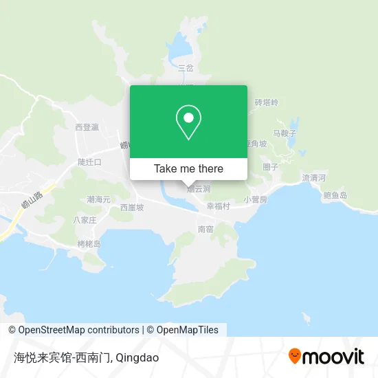 海悦来宾馆-西南门 map