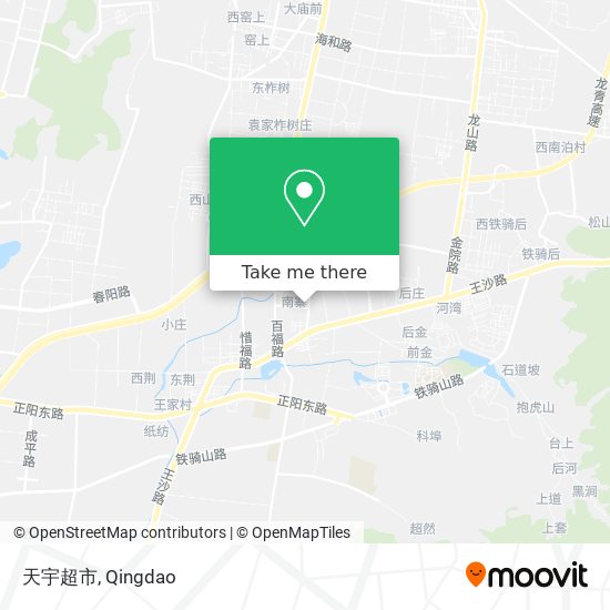天宇超市 map