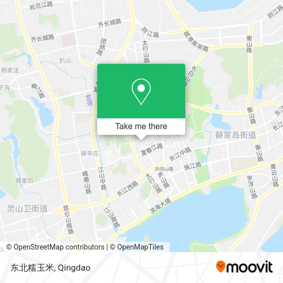 东北糯玉米 map
