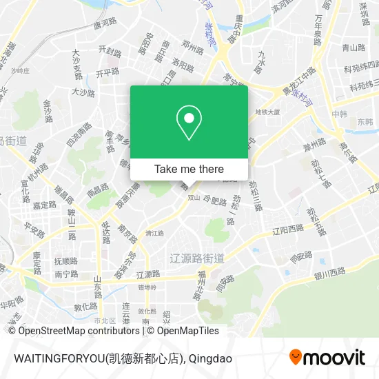 WAITINGFORYOU(凯德新都心店) map