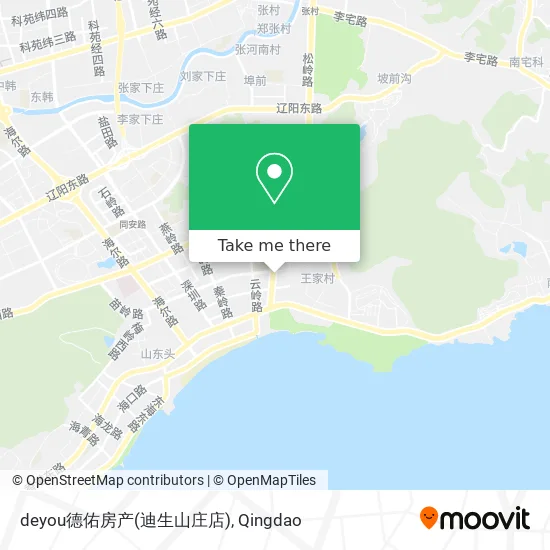 deyou德佑房产(迪生山庄店) map
