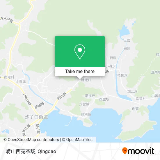 崂山西苑茶场 map