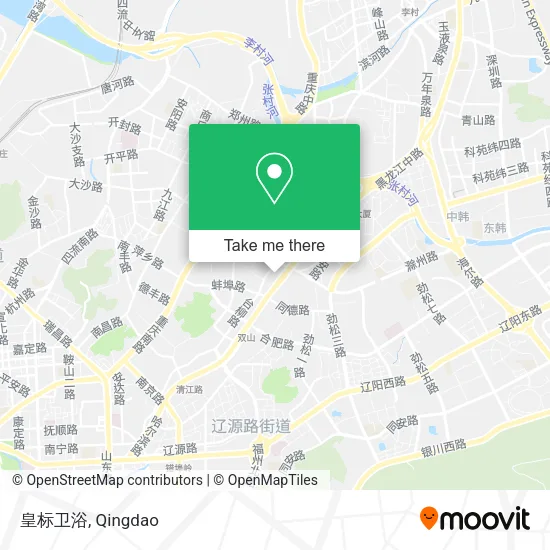 皇标卫浴 map