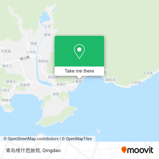 青岛维什思旅馆 map