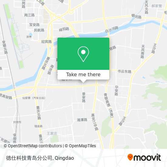 德仕科技青岛分公司 map