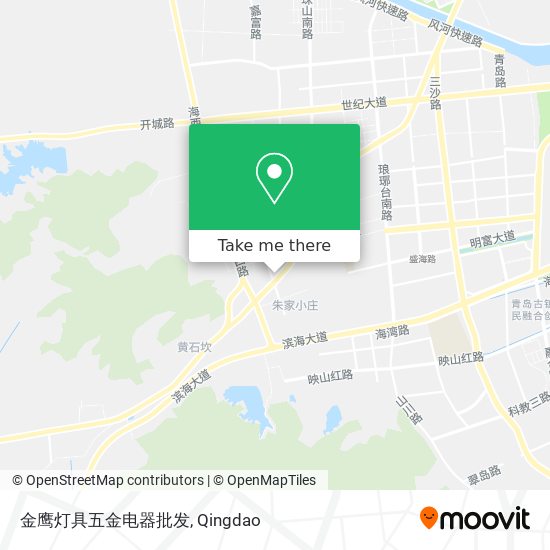 金鹰灯具五金电器批发 map