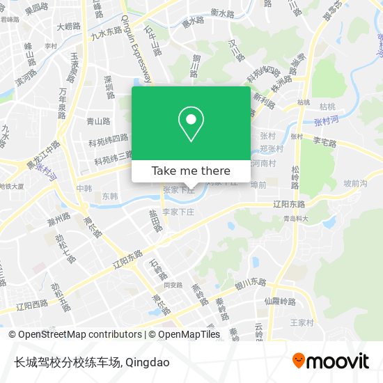 长城驾校分校练车场 map