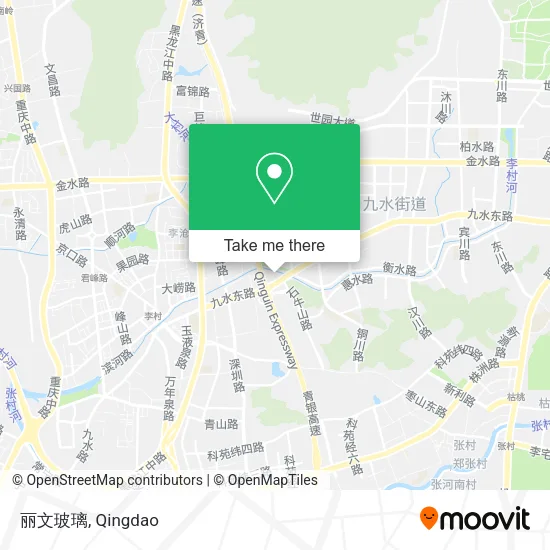 丽文玻璃 map
