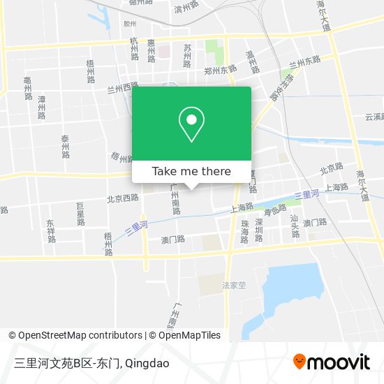 三里河文苑B区-东门 map