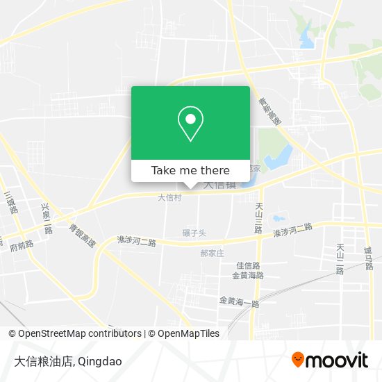 大信粮油店 map