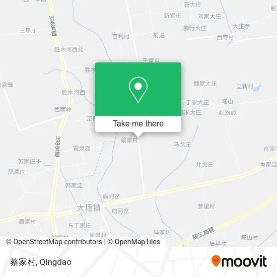 蔡家村 map