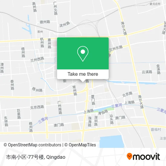 市南小区-77号楼 map