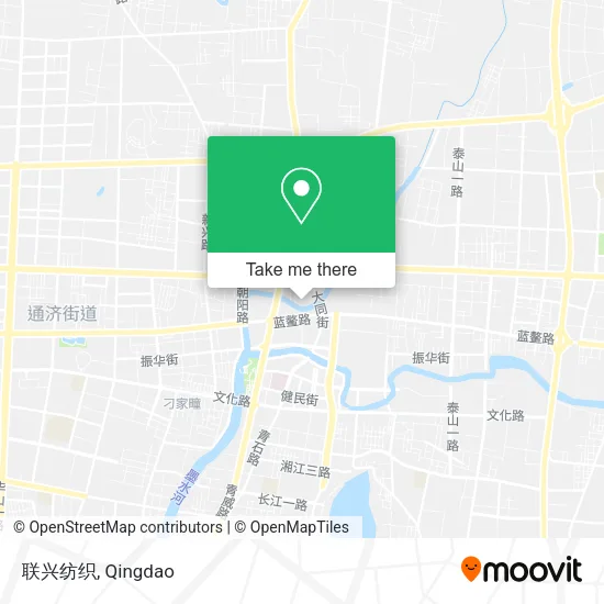 联兴纺织 map