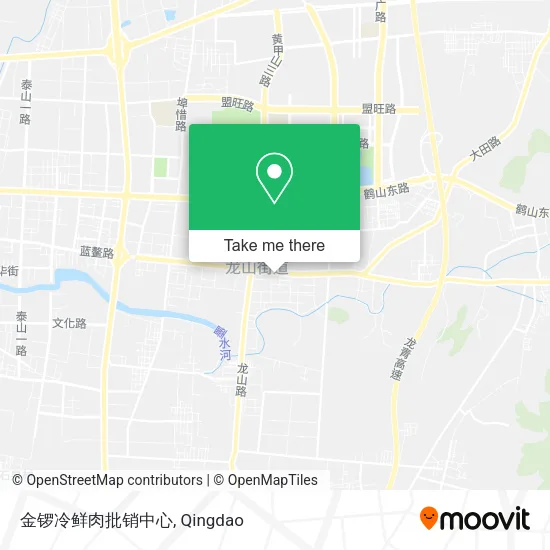 金锣冷鲜肉批销中心 map