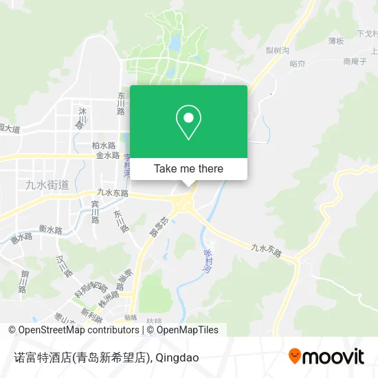 诺富特酒店(青岛新希望店) map