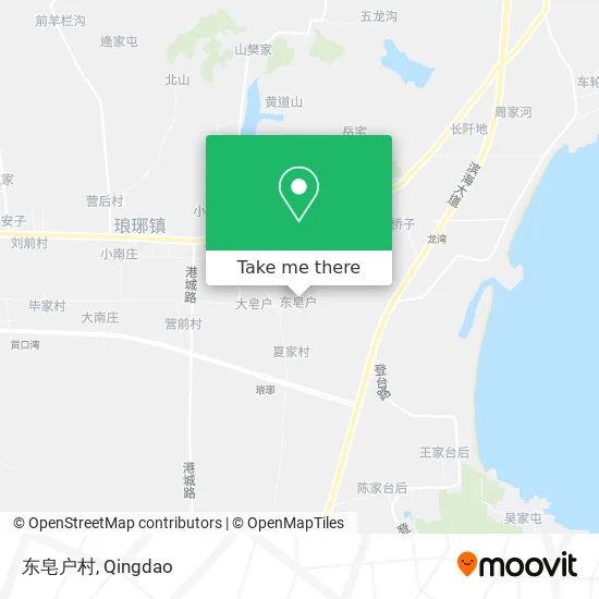 东皂户村 map