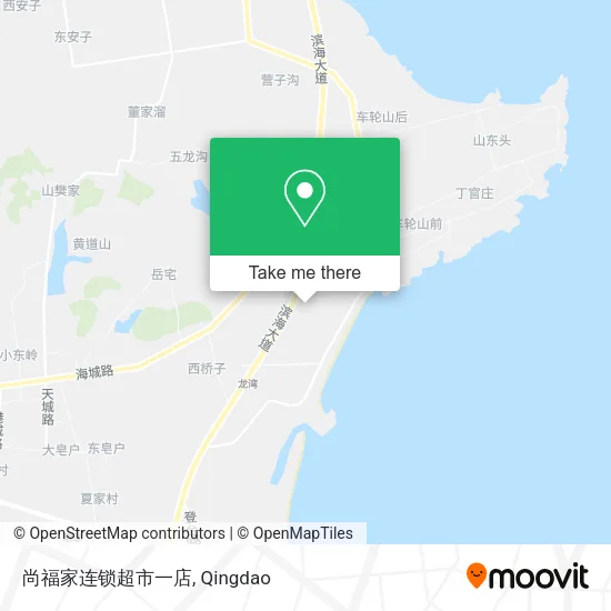 尚福家连锁超市一店 map