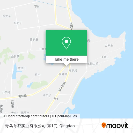 青岛育都实业有限公司-东1门 map