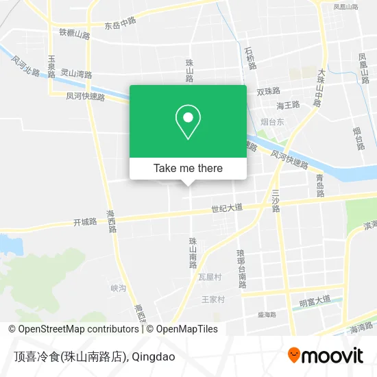 顶喜冷食(珠山南路店) map