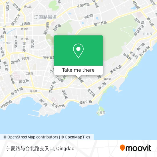 宁夏路与台北路交叉口 map