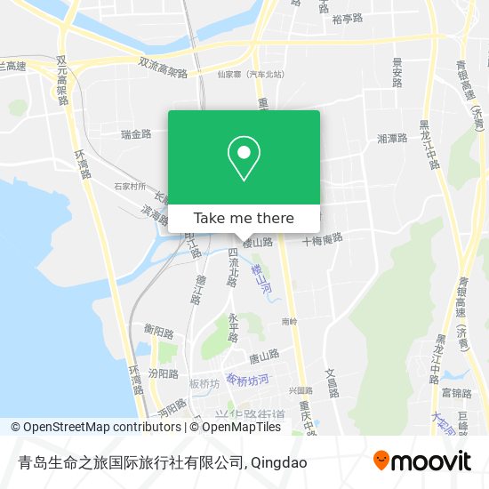 青岛生命之旅国际旅行社有限公司 map