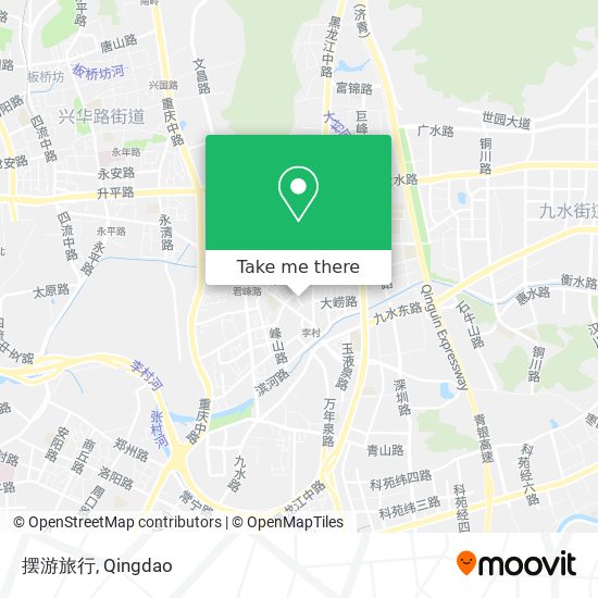 摆游旅行 map