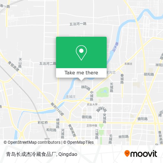 青岛长成杰冷藏食品厂 map