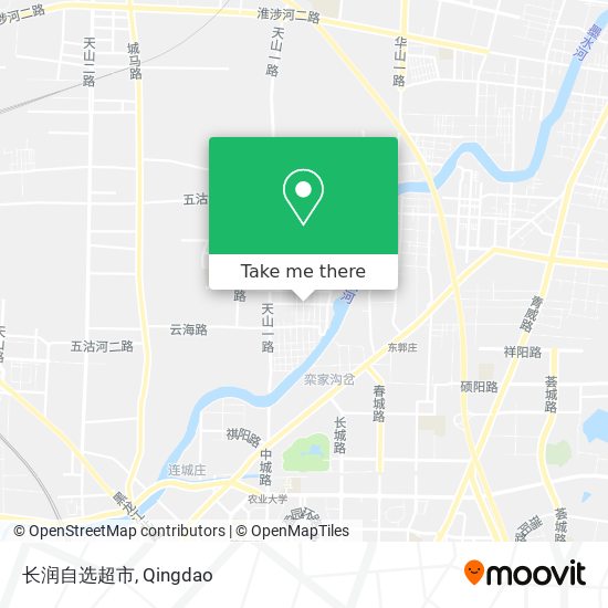 长润自选超市 map