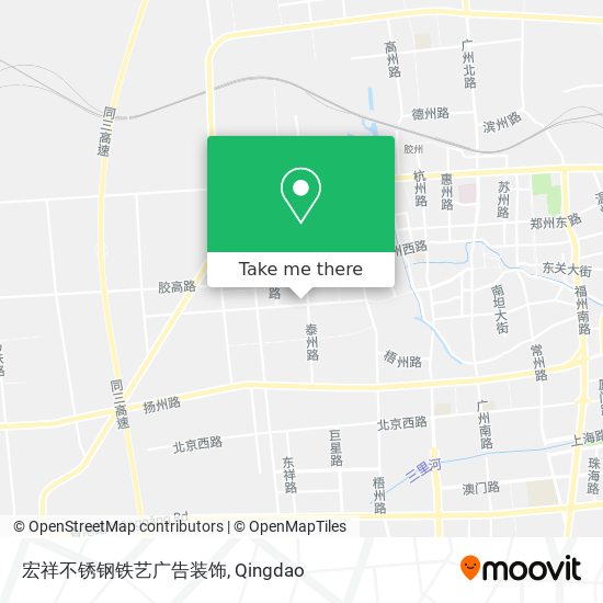 宏祥不锈钢铁艺广告装饰 map