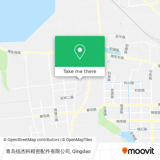青岛锐杰科精密配件有限公司 map