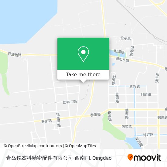 青岛锐杰科精密配件有限公司-西南门 map