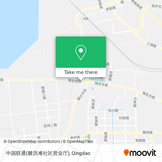 中国联通(棘洪滩社区营业厅) map