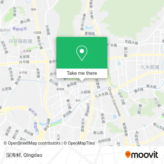深海鲜 map