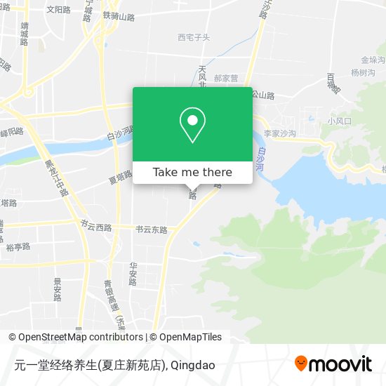 元一堂经络养生(夏庄新苑店) map