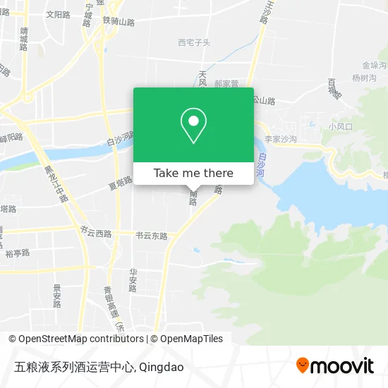 五粮液系列酒运营中心 map